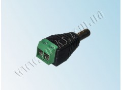 Штекер питания Power jack 2pin 5,5mm Father